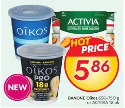 Sobeys DANONE Oîkos offer