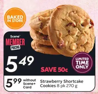 Sobeys Strawberry Shortcake Cookies offer