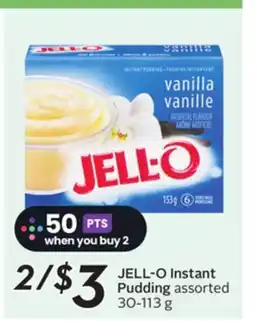 Sobeys JELL-O Instant Pudding offer