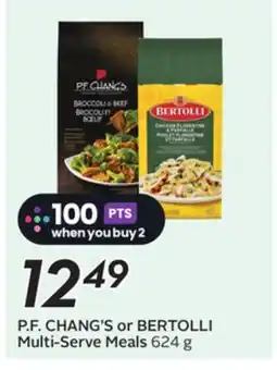Sobeys P. F. CHANG'S or BERTOLLI Multi-Serve Meals offer
