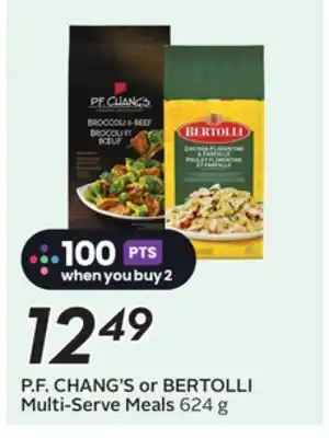 Sobeys P. F. CHANG'S or BERTOLLI Multi-Serve Meals offer