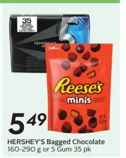 Sobeys HERSHEY'S Bagged Chocolate offer