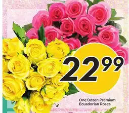Sobeys One Dozen Premium Ecuadorian Roses offer