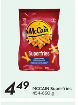 Sobeys MCCAIN Superfries offer