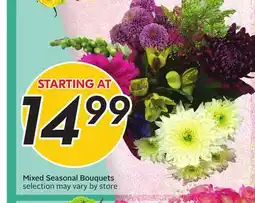 Sobeys Mixed Seasonal Bouquets offer