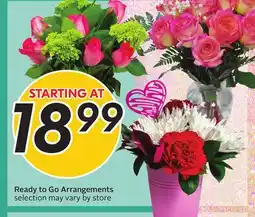 Sobeys Ready to Go Arrangements offer