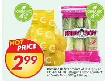 Sobeys Romaine Hearts offer
