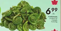 Sobeys Fiddleheads offer