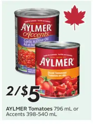 Sobeys AYLMER Tomatoes offer