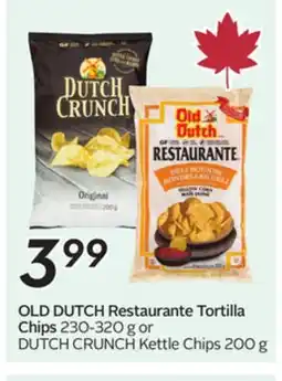 Sobeys OLD DUTCH Restaurante Tortilla Chips offer