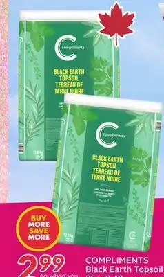 Sobeys COMPLIMENTS Black Earth Topsoil offer
