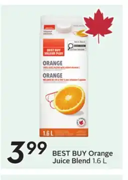 Sobeys BEST BUY Orange Juice Blend offer