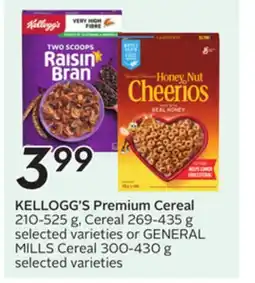 Sobeys KELLOGG'S Premium Cereal offer