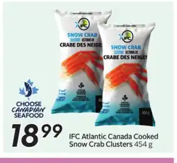 Sobeys IFC Atlantic Canada Cooked Snow Crab Clusters offer