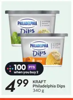 Sobeys KRAFT Philadelphia Dips offer