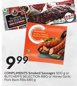 Sobeys COMPLIMENTS Smoked Sausages offer