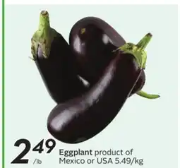 Sobeys Eggplant offer