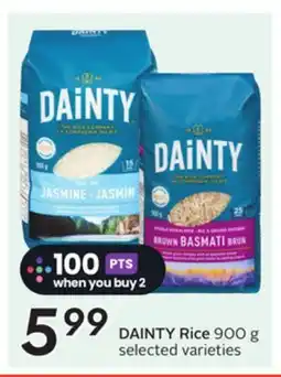 Sobeys DAINTY Rice offer