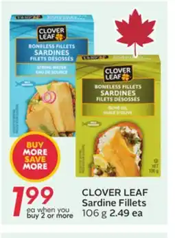 Sobeys CLOVER LEAF Sardine Fillets offer