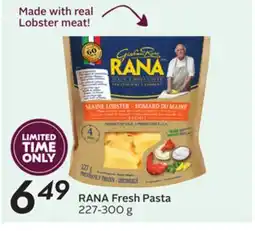 Sobeys RANA Fresh Pasta offer
