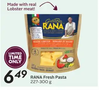 Sobeys RANA Fresh Pasta offer