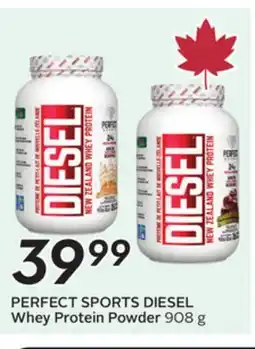 Sobeys PERFECT SPORTS DIESEL Whey Protein Powder offer