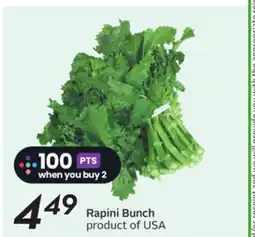 Sobeys Rapini Bunch offer