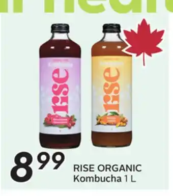 Sobeys RISE ORGANIC Kombucha offer