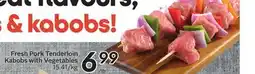 Sobeys Fresh Pork Tenderloin Kabobs with Vegetables offer