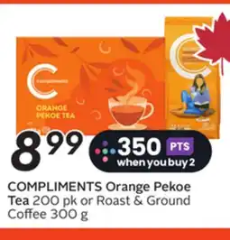 Sobeys COMPLIMENTS Orange Pekoe Tea offer