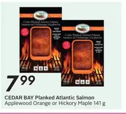 Sobeys CEDAR BAY Planked Atlantic Salmon offer