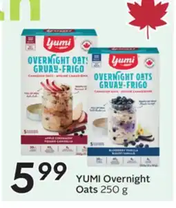 Sobeys YUMI Overnight Oats offer