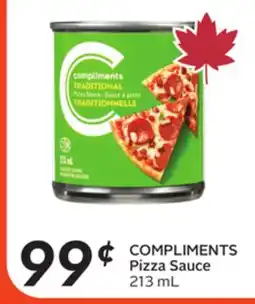 Sobeys COMPLIMENTS Pizza Sauce offer