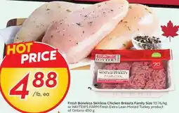 Sobeys Fresh Boneless Skinless Chicken Breasts family size offer