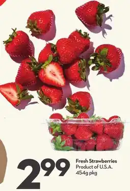 Longo's Fresh Strawberries offer