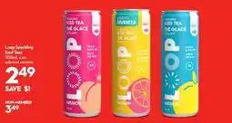 Longo's Sparkling Iced Teas offer