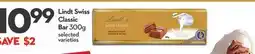 Longo's Lindt Swiss Classic Bar offer