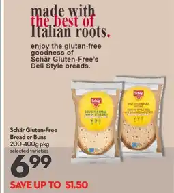 Longo's Gluten-Free Bread or Buns offer