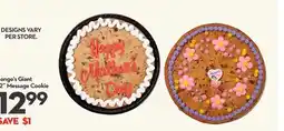 Longo's Longo's Giant 12˝ Message Cookie offer
