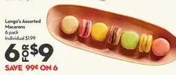 Longo's Assorted Macarons offer