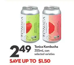 Longo's Tonica Kombucha offer
