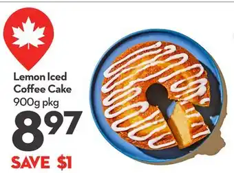 Longo's Lemon Iced Coffee Cake offer