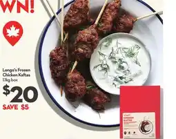 Longo's Longo's Frozen Chicken Kaftas offer