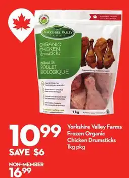 Longo's Frozen Organic Chicken Drumsticks offer