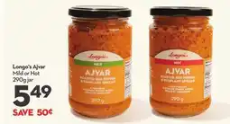 Longo's Longo's Ajvar offer