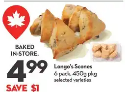Longo's Longo's Scones offer