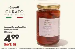 Longo's Longo's Curato Sundried Tomatoes in Oil offer