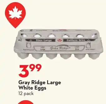 Longo's Gray Ridge Large White Eggs offer