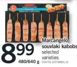 Fortinos MARCANGELO SOUVLAKI KABOBS, 480/640 g offer