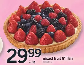 Fortinos MIXED FRUIT 8 FLAN, 1 kg offer